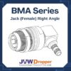 BMA Jack Female Right Angle