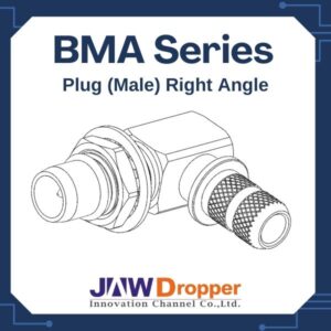 BMA Plug Male Right Angle