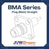 BMA Plug Male Straight