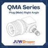 QMA Plug Male Right Angle