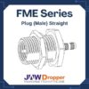 FME Plug Male Straight Connectors