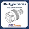 HN-Type Plug Male Straight