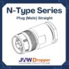 N-type Plug Male Straight