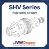 SHV Plug Male Straight Connectors