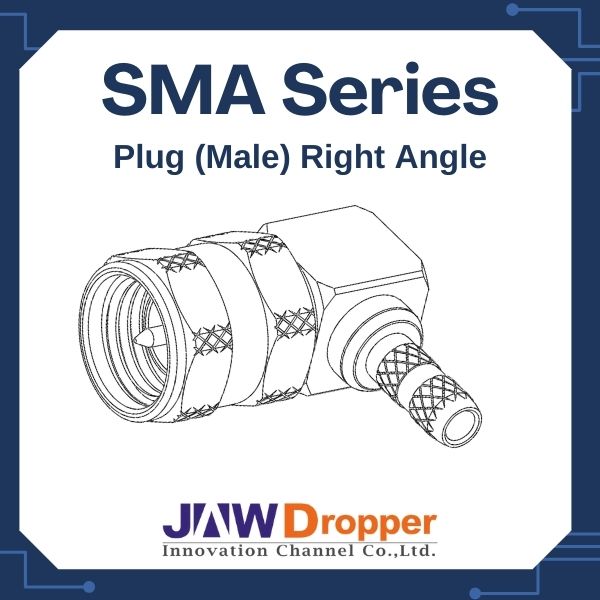 SMA Plug Male Right Angle