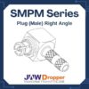 SMPM Plug Male Right Angle Connectors