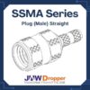 SSMA Connectors Plug Male Straight