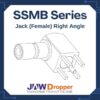 SSMB Jack Female Right Angle Connectors