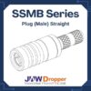 SSMB Plug Male Straight Connectors
