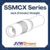 SSMCX Jack Female Straight Connectors