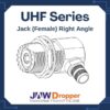 UHF Jack Female Right Angle Connectors