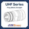UHF Plug Male Straight Connectors
