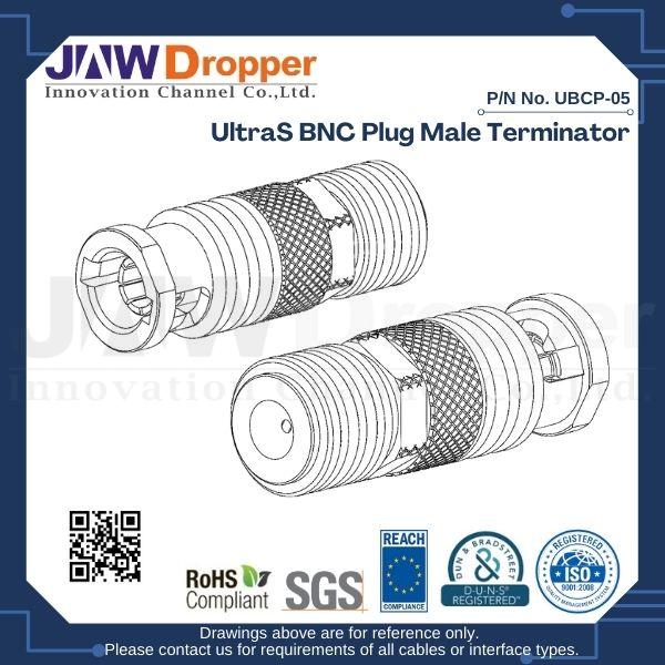 UltraS BNC Plug Male Terminator